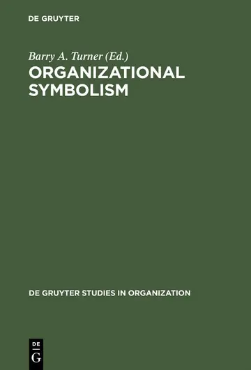 Cover of Organizational Symbolism