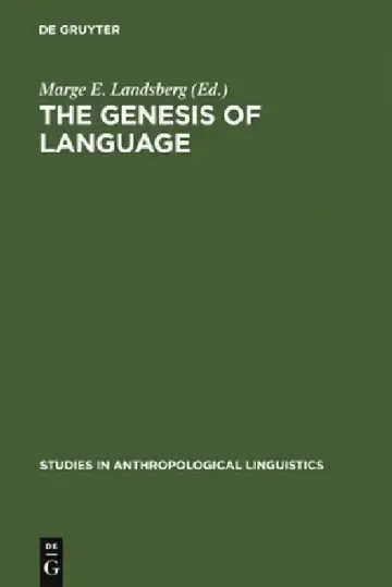 Cover of The Genesis of Language