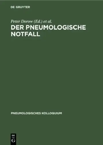 Cover of Der Pneumologische Notfall