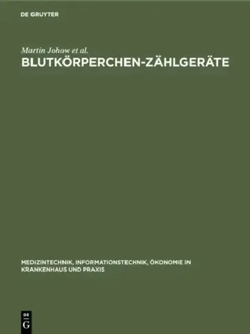 Cover of Blutkörperchen-Zählgeräte