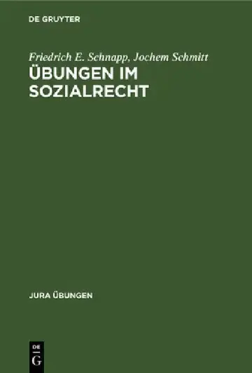 Cover of Übungen Im Sozialrecht