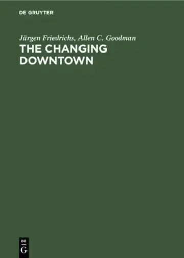 Cover of The Changing Downtown