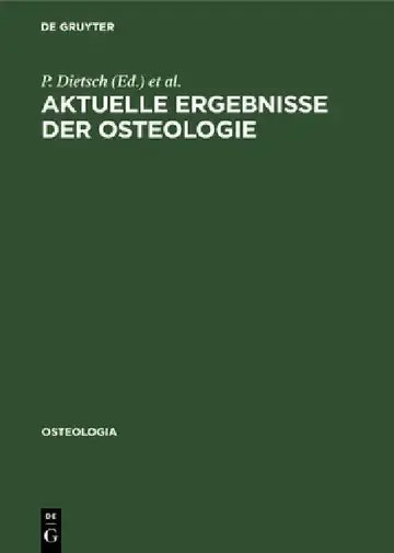 Cover of Aktuelle Ergebnisse der Osteologie