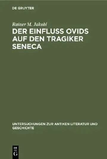 Cover of Der Einfluss Ovids auf den Tragiker Seneca