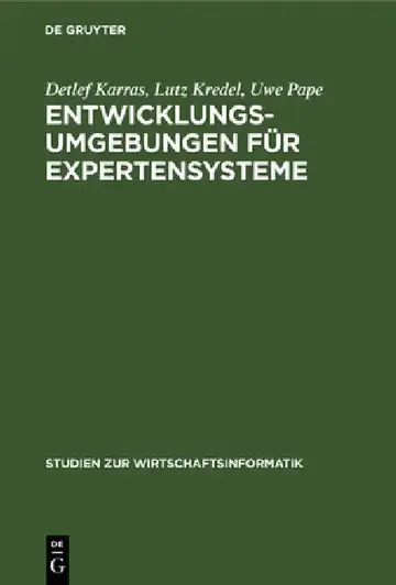 Cover of Entwicklungsumgebungen für Expertensysteme