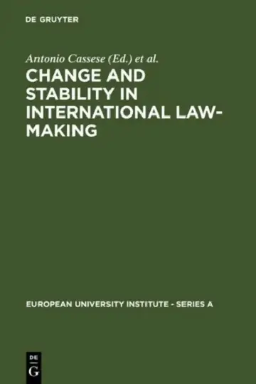Cover of Change and Stability in International Law-Making