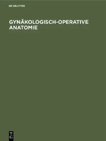 Cover of Gynäkologisch-operative Anatomie