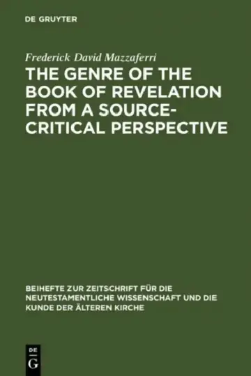 Cover of The Genre of the Book of Revelation from a Source-Critical Perspective