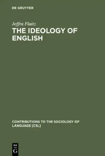 Cover of The Ideology of English
