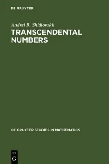 Cover of Transcendental Numbers
