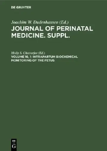 Cover of Intrapartum Biochemical Monitoring of the Fetus