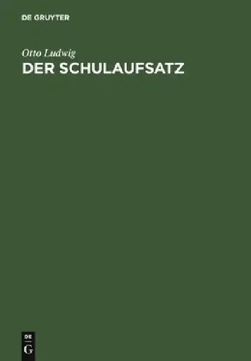 Cover of Der Schulaufsatz