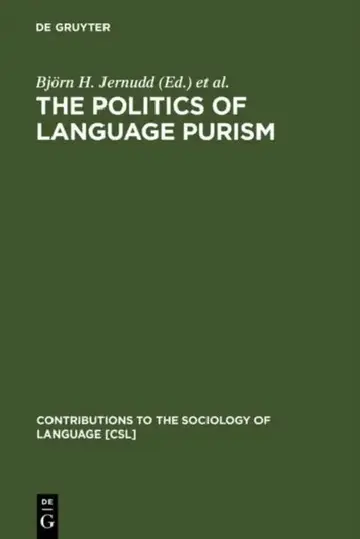 Cover of The Politics of Language Purism