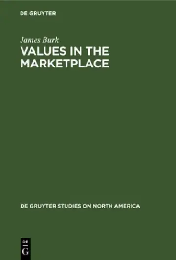 Cover of Values in the Marketplace