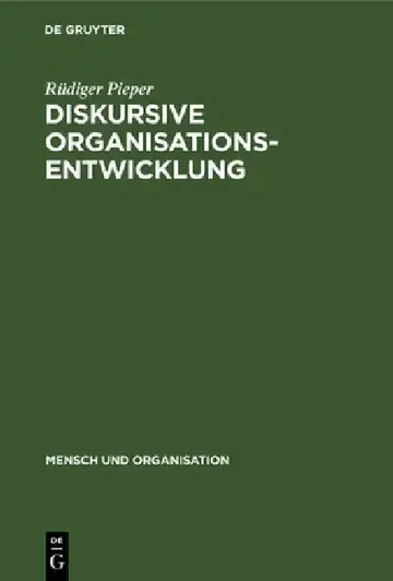 Cover of Diskursive Organisationsentwicklung