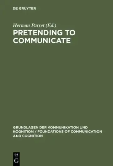 Cover of Pretending to Communicate
