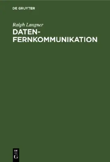 Cover of Datenfernkommunikation