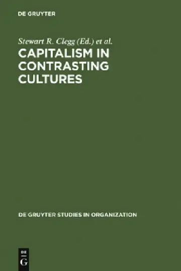 Cover of Capitalism in Contrasting Cultures