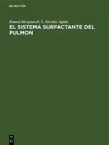 Cover of El Sistema Surfactante del Pulmon