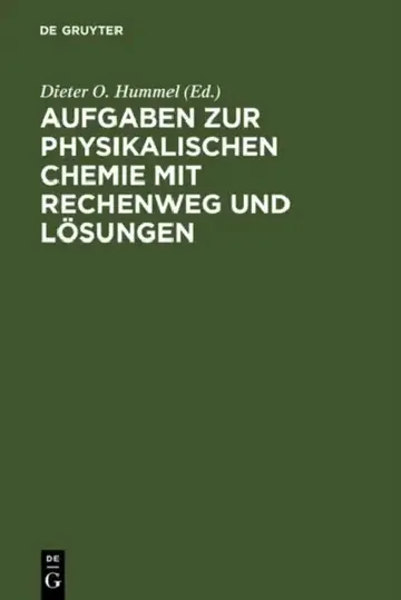 Cover of Aufgaben Zur Physikalischen Chemie Mit Rechenweg Und Lösungen