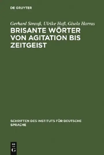 Cover of Brisante Wörter von Agitation bis Zeitgeist
