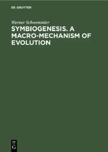 Cover of Symbiogenesis. a Macro-Mechanism of Evolution