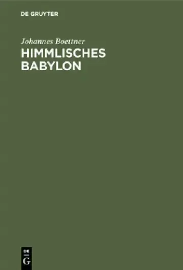 Cover of Himmlisches Babylon