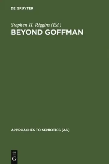 Cover of Beyond Goffman