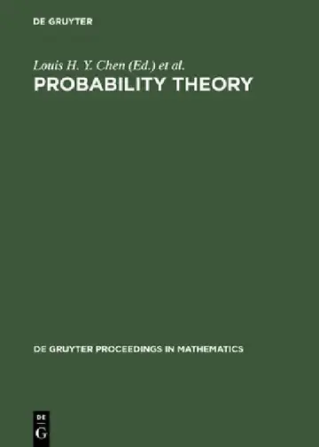 Cover of Probability Theory