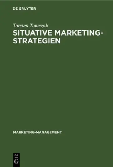 Cover of Situative Marketingstrategien