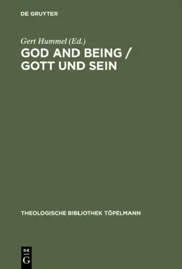 Cover of God and Being / Gott Und Sein