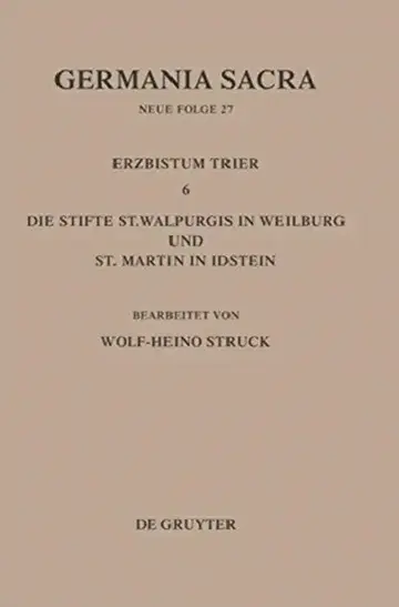 Cover of Die Bistümer Der Kirchenprovinz Trier. Das Erzbistum Trier 6