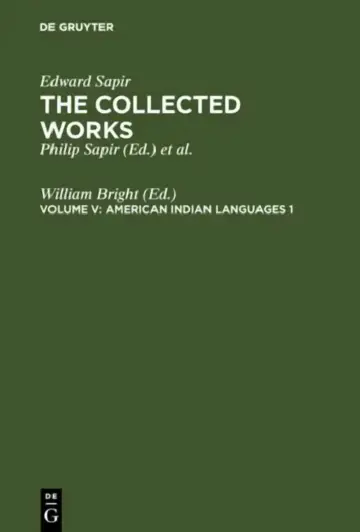 Cover of American Indian Languages 1