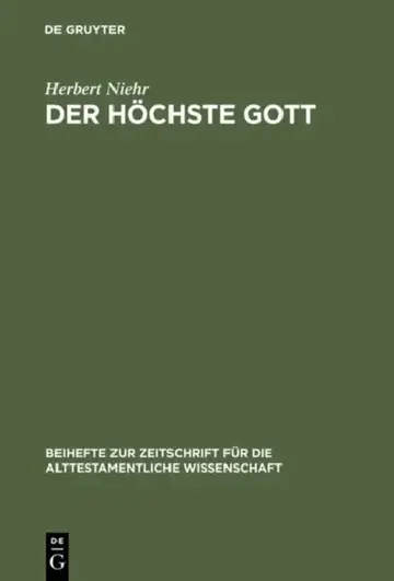 Cover of Der höchste Gott