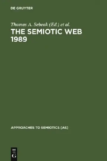 Cover of The Semiotic Web 1989