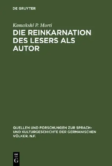 Cover of Die Reinkarnation des Lesers als Autor