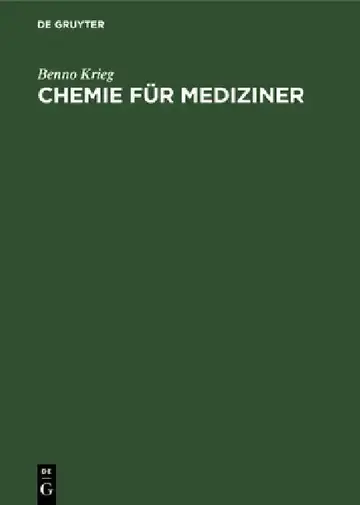 Cover of Chemie für Mediziner