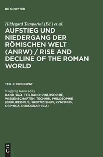 Cover of Philosophie, Wissenschaften, Technik. Philosophie (Epikureismus, Skeptizismus, Kynismus, Orphica; Doxographica)