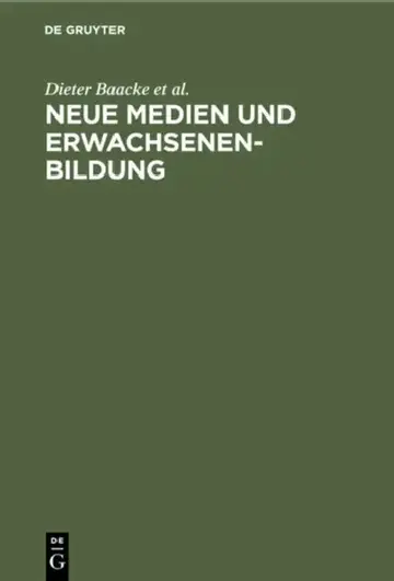 Cover of Neue Medien und Erwachsenenbildung