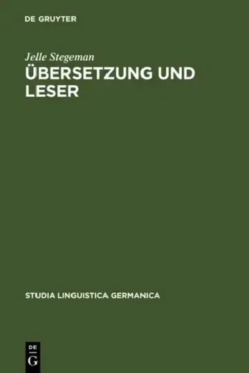 Cover of Übersetzung und Leser