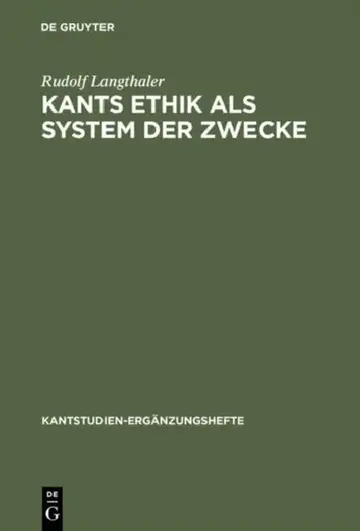 Cover of Kants Ethik ALS System Der Zwecke