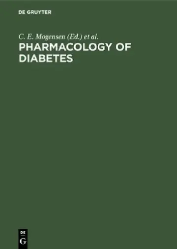 Cover of Pharmacology of Diabetes