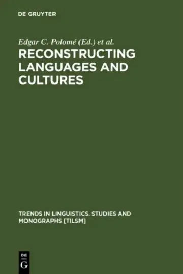Cover of Reconstructing Languages and Cultures
