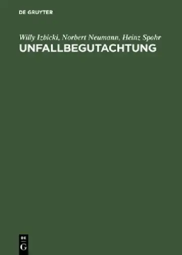Cover of Unfallbegutachtung