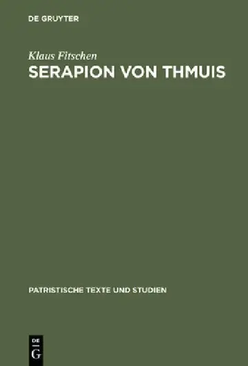 Cover of Serapion von Thmuis