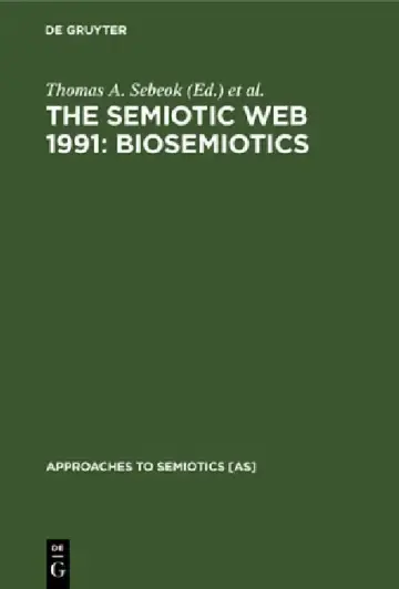 Cover of The Semiotic Web 1991