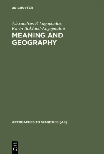Cover of Meaning and Geography