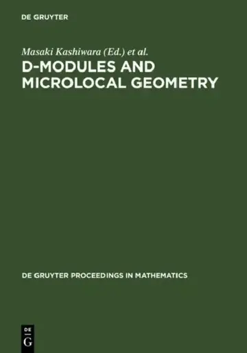 Cover of D-Modules and Microlocal Geometry