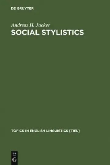 Cover of Social Stylistics
