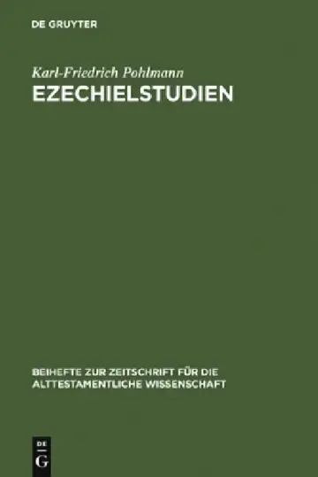 Cover of Ezechielstudien